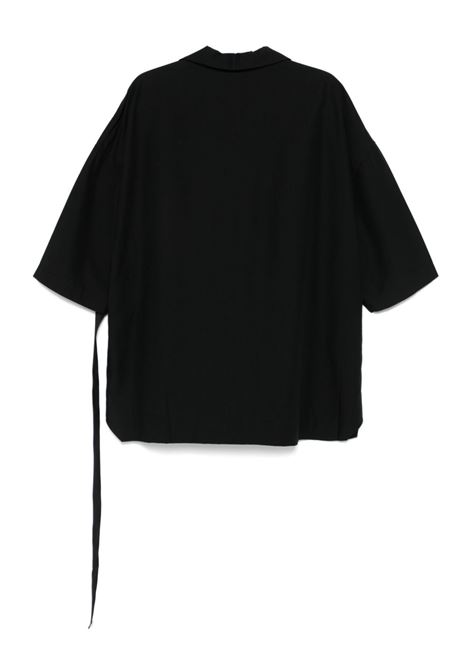 Camicia Magnum Tommy in nero Rick Owens DRKSHDW - uomo RICK OWENS DRKSHDW | DU01E3290NR09